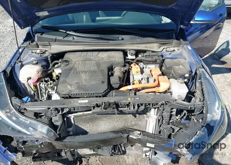 2023 Hyundai Elantra Hybrid Blue from USA, damaged, VIN KMHLM4AJ5PU045806